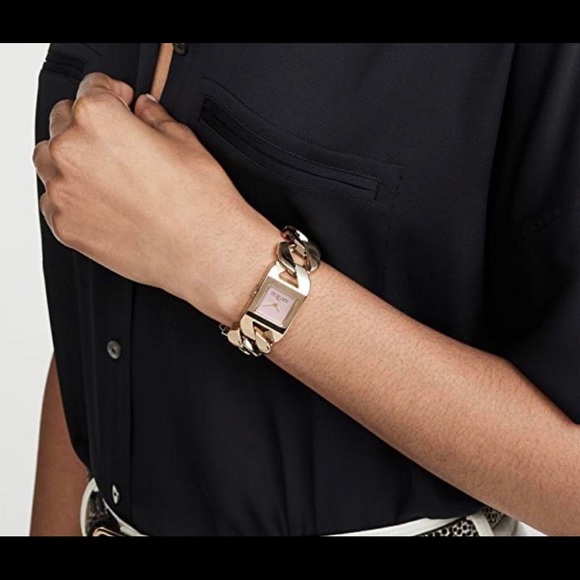 marc jacobs pink chain watch 22 mm - Picture 3 of 3